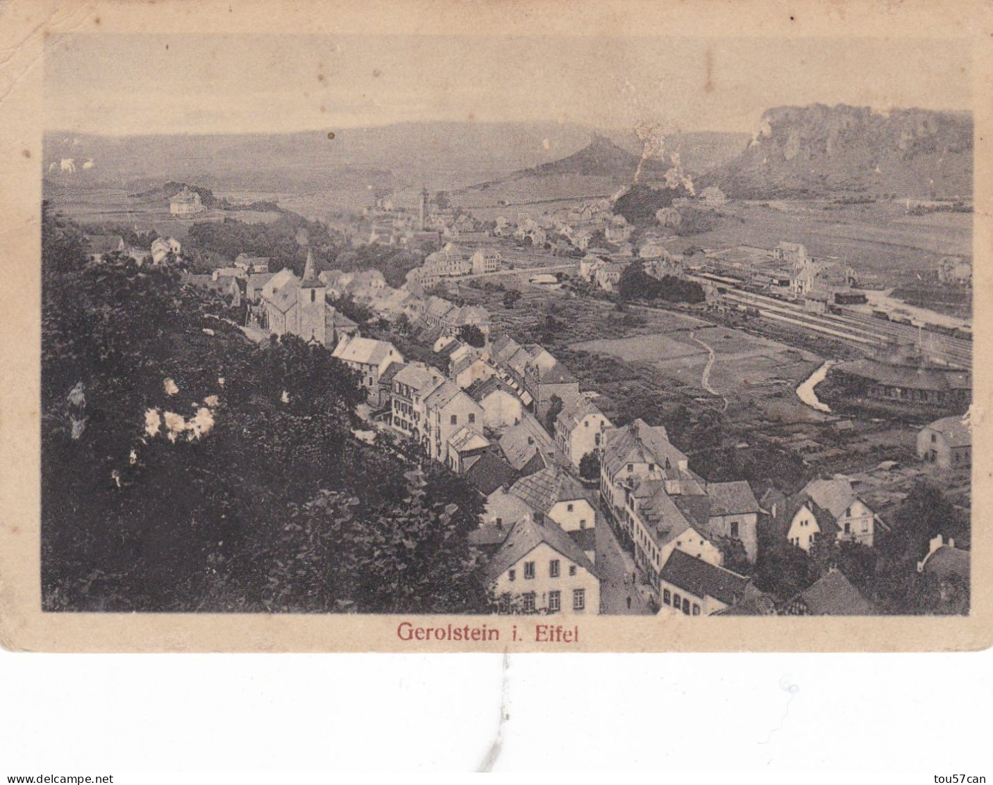 GEROLSTEIN I. EIFEL  -  RHEINLAND - PFALZ   -   DEUTSCHLAND   -   ANSICHTKARTE. - Gerolstein