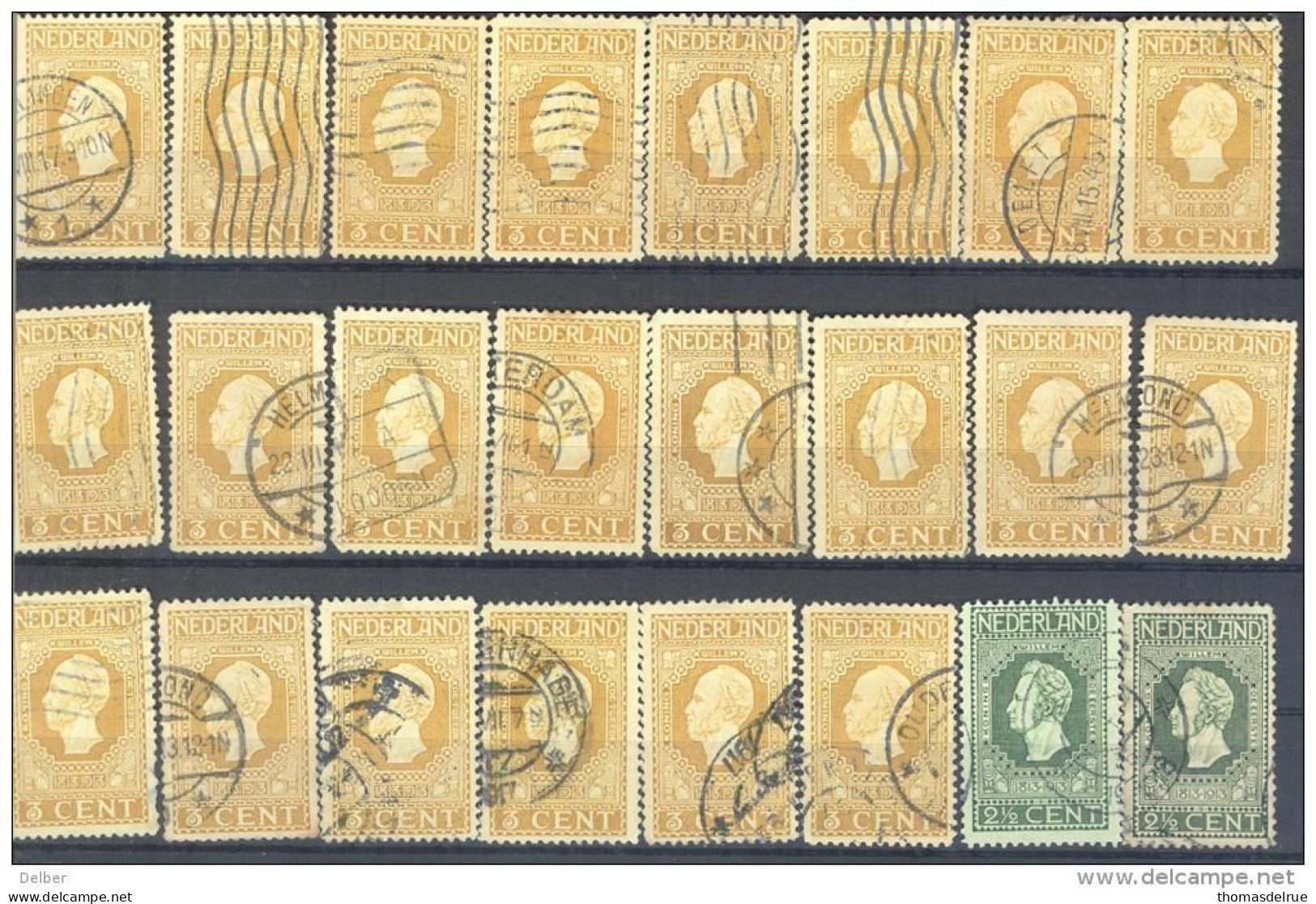 3Rv988: Restje Van 24 Zegels...om Verder Uit Te Zoeken...o.a. Voor Stempels... - Used Stamps