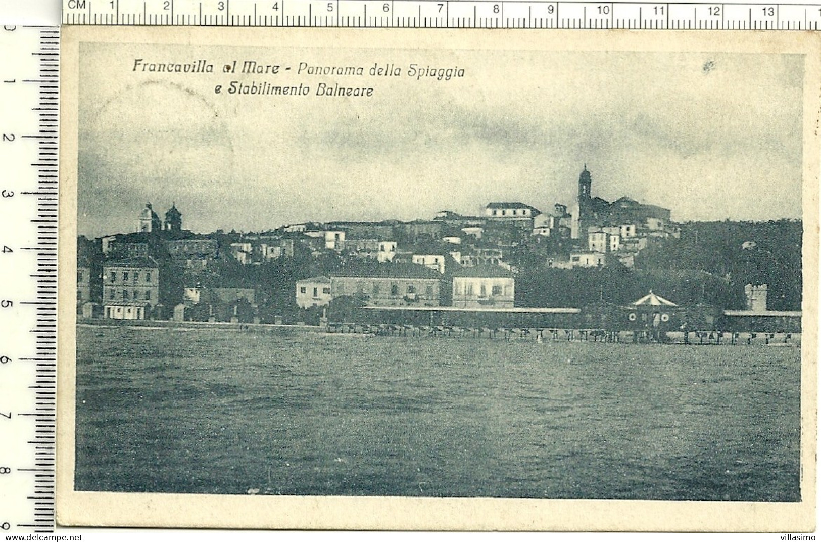 Abruzzo - Chieti - Francavilla A Mare - Veduta Della Spiaggia E Stabilimento Balneare - V. 1919 - Chieti