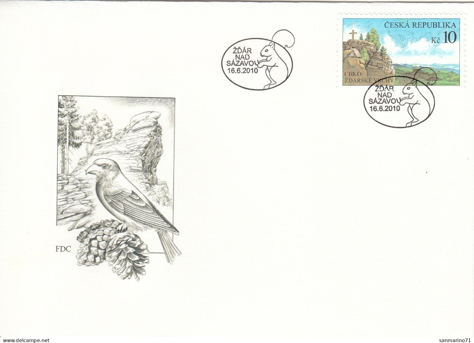 FDC CZECH REPUBLIC 638 - FDC