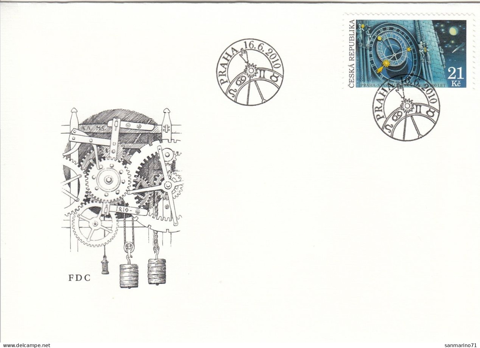 FDC CZECH REPUBLIC 639 - FDC