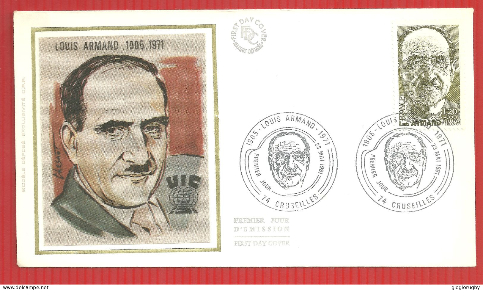 FDC Louis Armand Cruseilles 23 5 1981 - 1970-1979