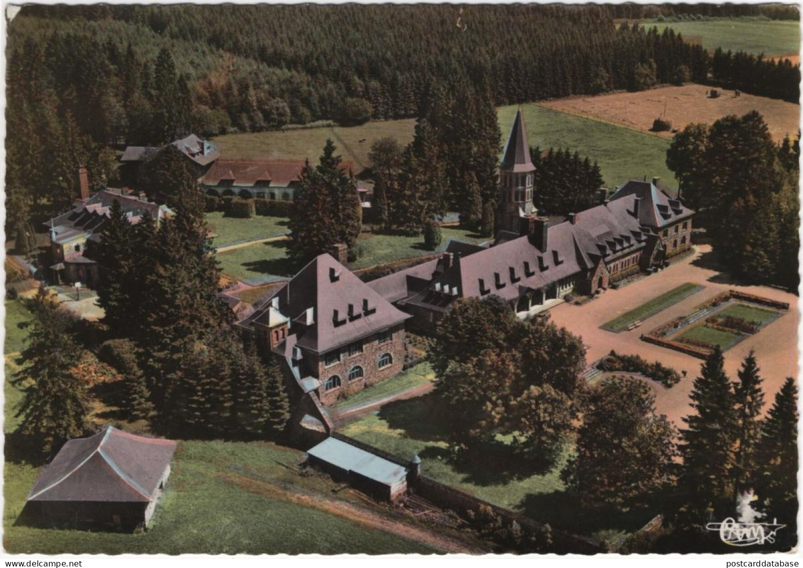 Saint-Hubert - Vue Aérienne - Monastère Notre-Dame D'Hurtebise - Saint-Hubert