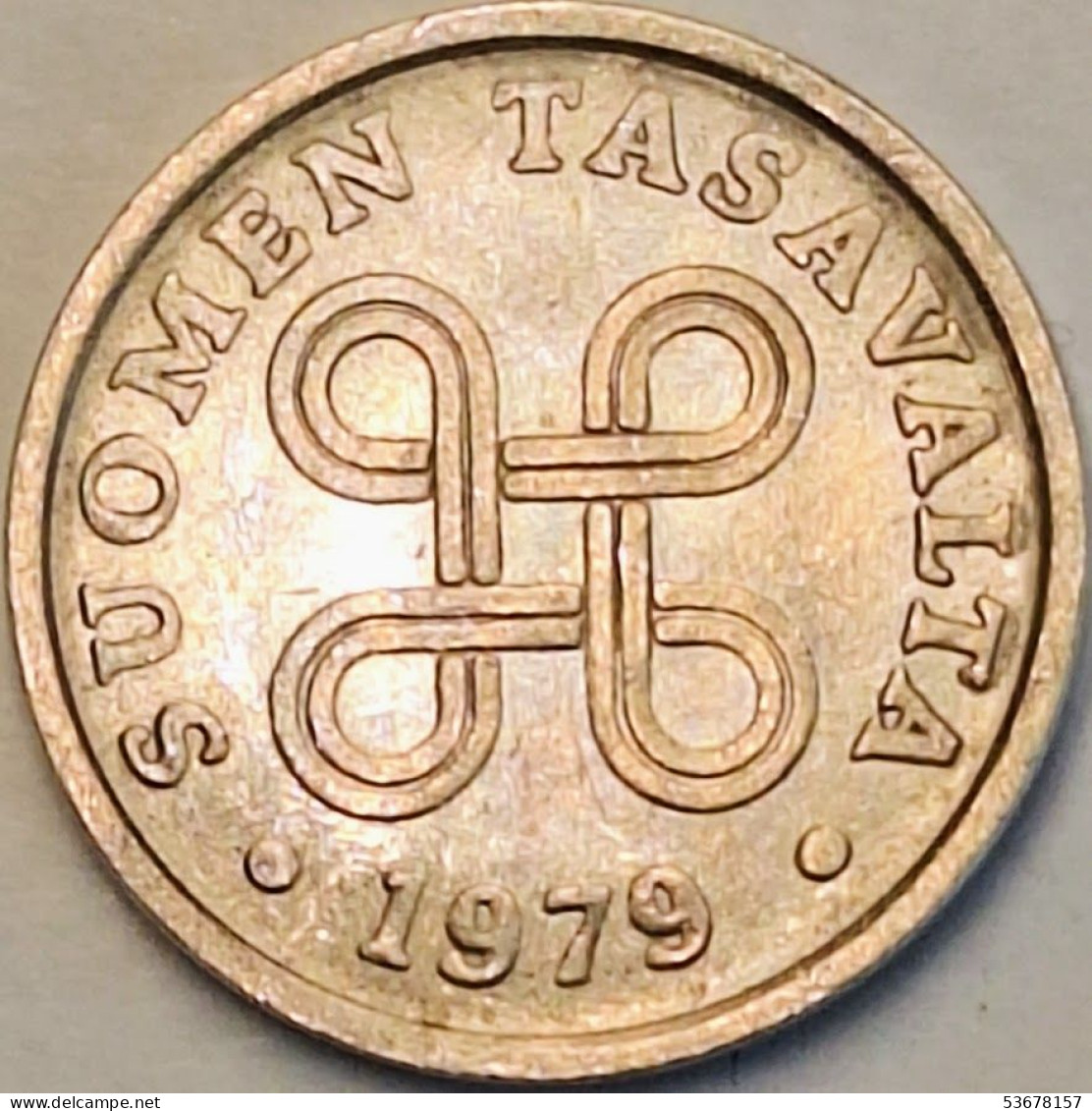 Finland - 5 Pennia 1979, KM# 45a (#3912) - Finland