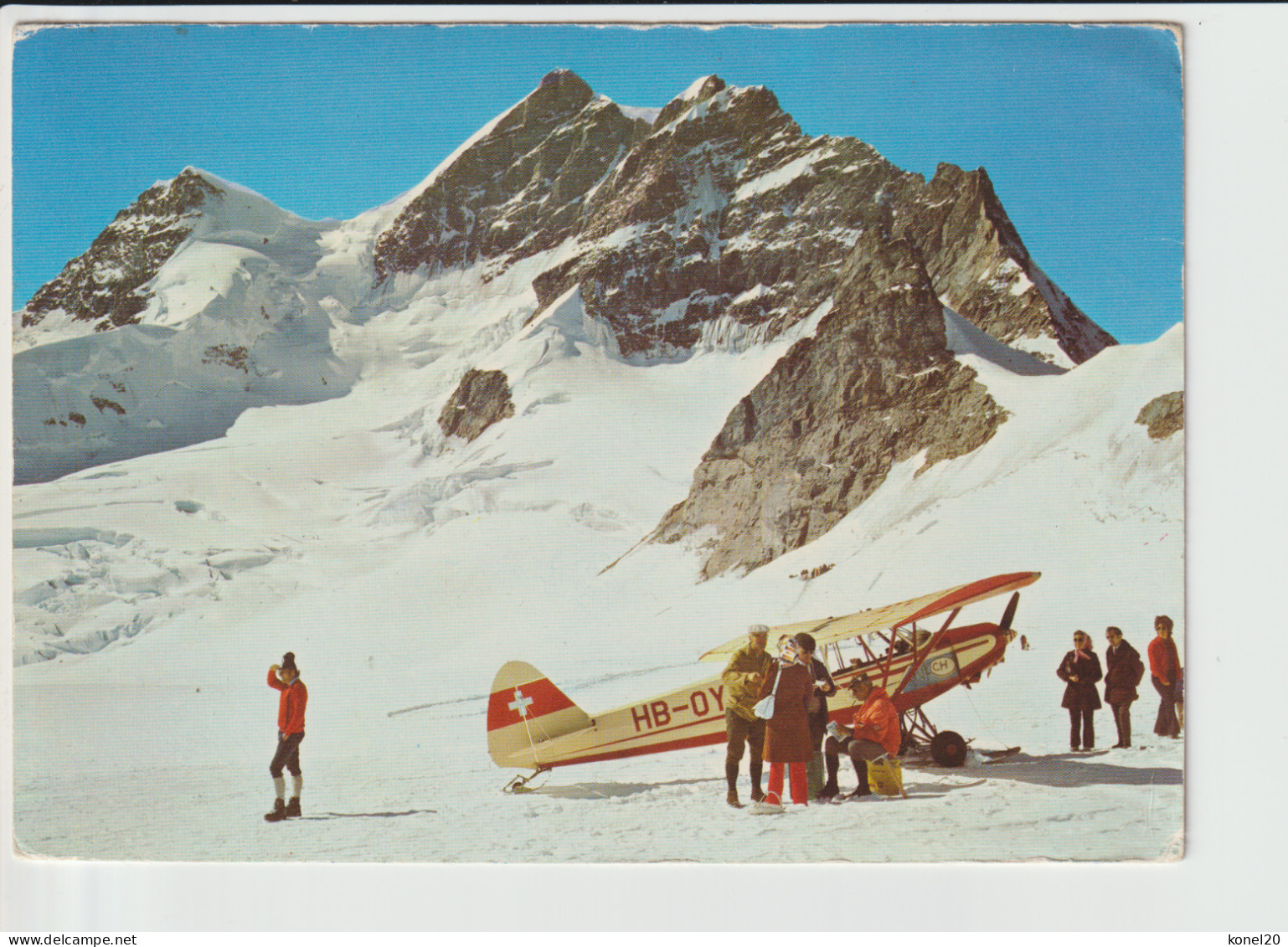 Vintage Pc Swiss Piper-Club Aircraft - 1919-1938: Between Wars