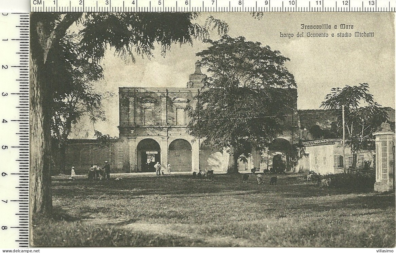 Abruzzo - Chieti - Francavilla A Mare - Largo Del Convento E Studio Michetti - V. 1922 - Chieti