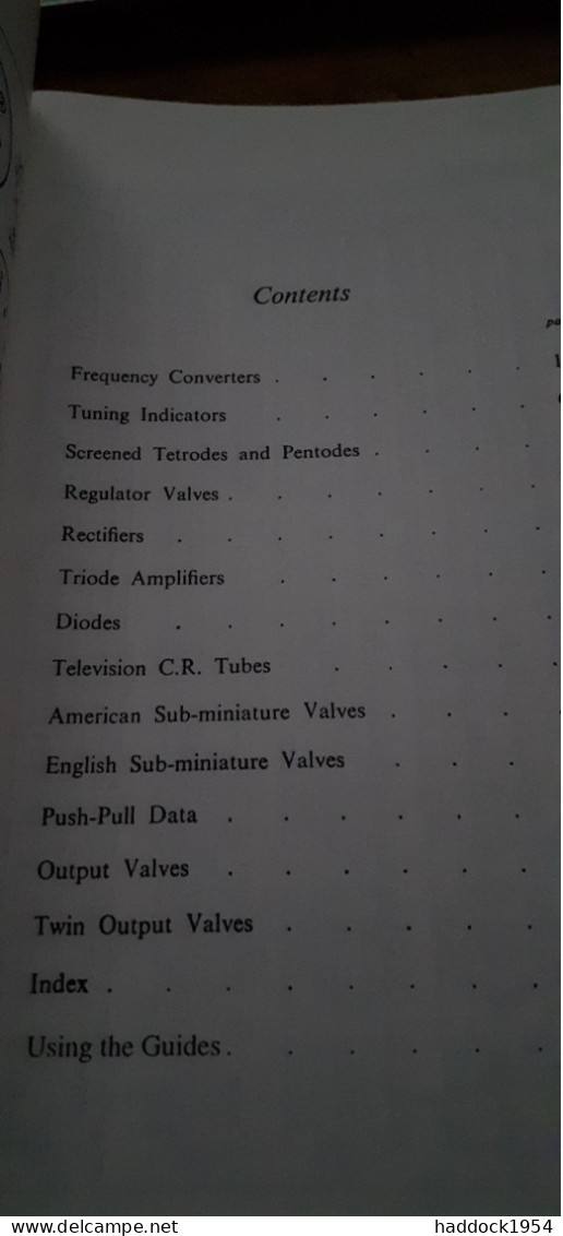 A Comprehensive Radio Valve Guide Book 1 1934-1951 GEOFF ARNOLD 1994 - Sonstige & Ohne Zuordnung