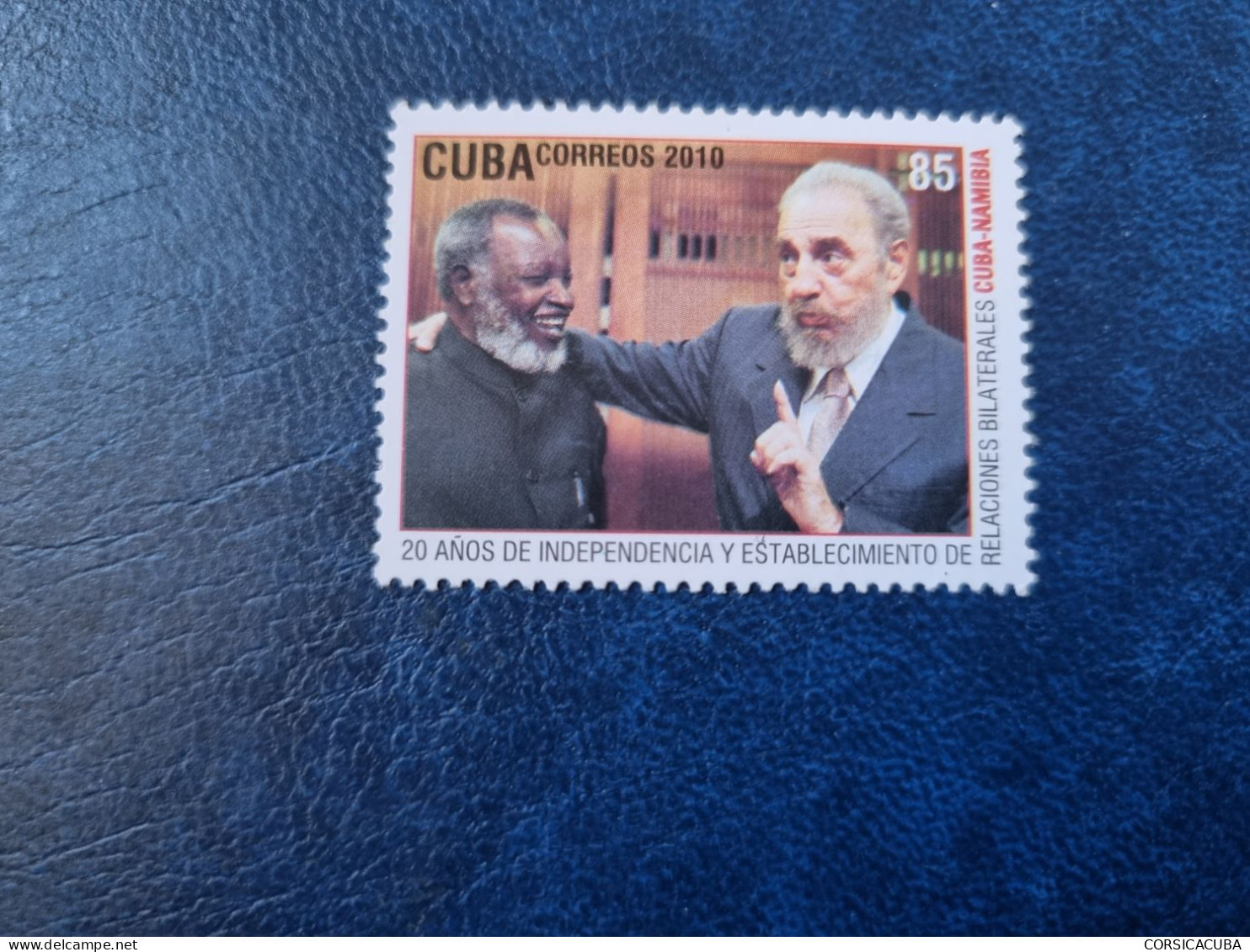 CUBA  NEUF  2010     RELACIONES  DIPLOMATICAS  CUBA//NAMIBIA  //  PARFAIT  ETAT  //  1er  CHOIX  // Sans Gomme - Unused Stamps
