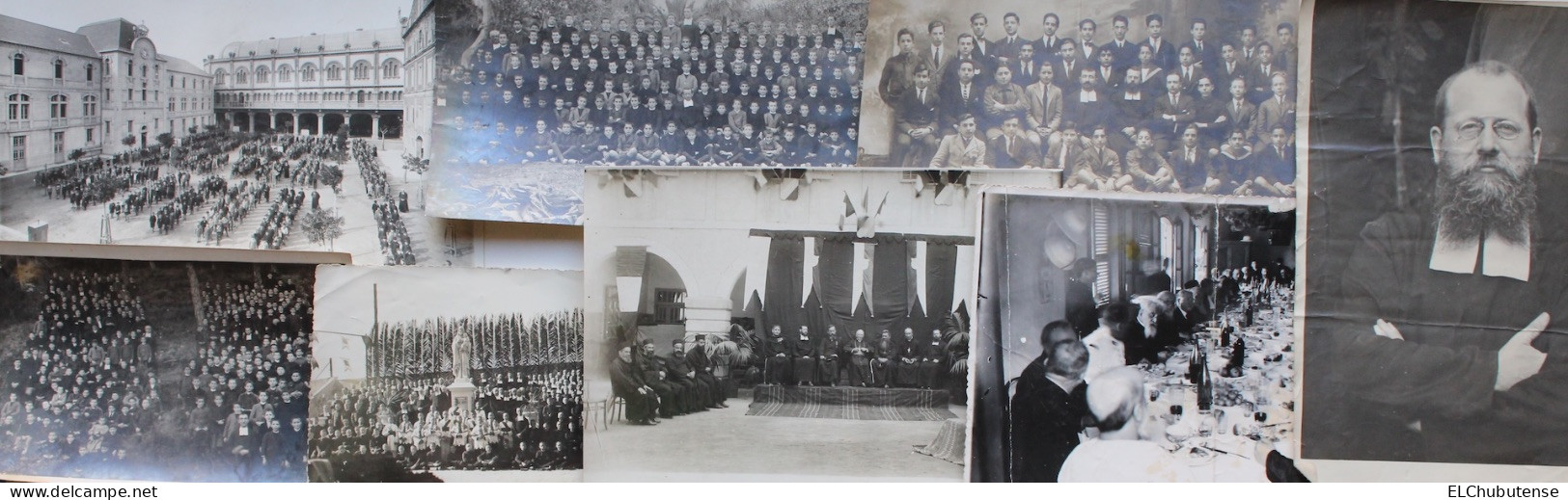 Lot Photos Documents Frères école Chrétienne Alexandrie Beyrouth Amman Égypte Liban Jordanie 1914-1960 - Albumes & Colecciones