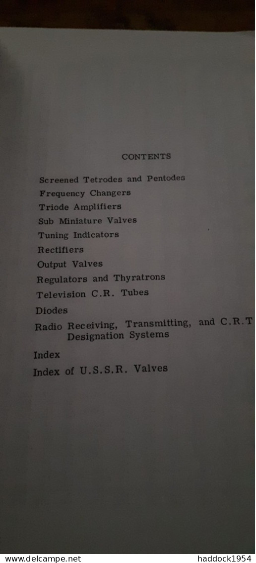 A Comprehensive Radio Valve Guide Book 4 1956-1960 GEOFF ARNOLD 1994 - Otros & Sin Clasificación