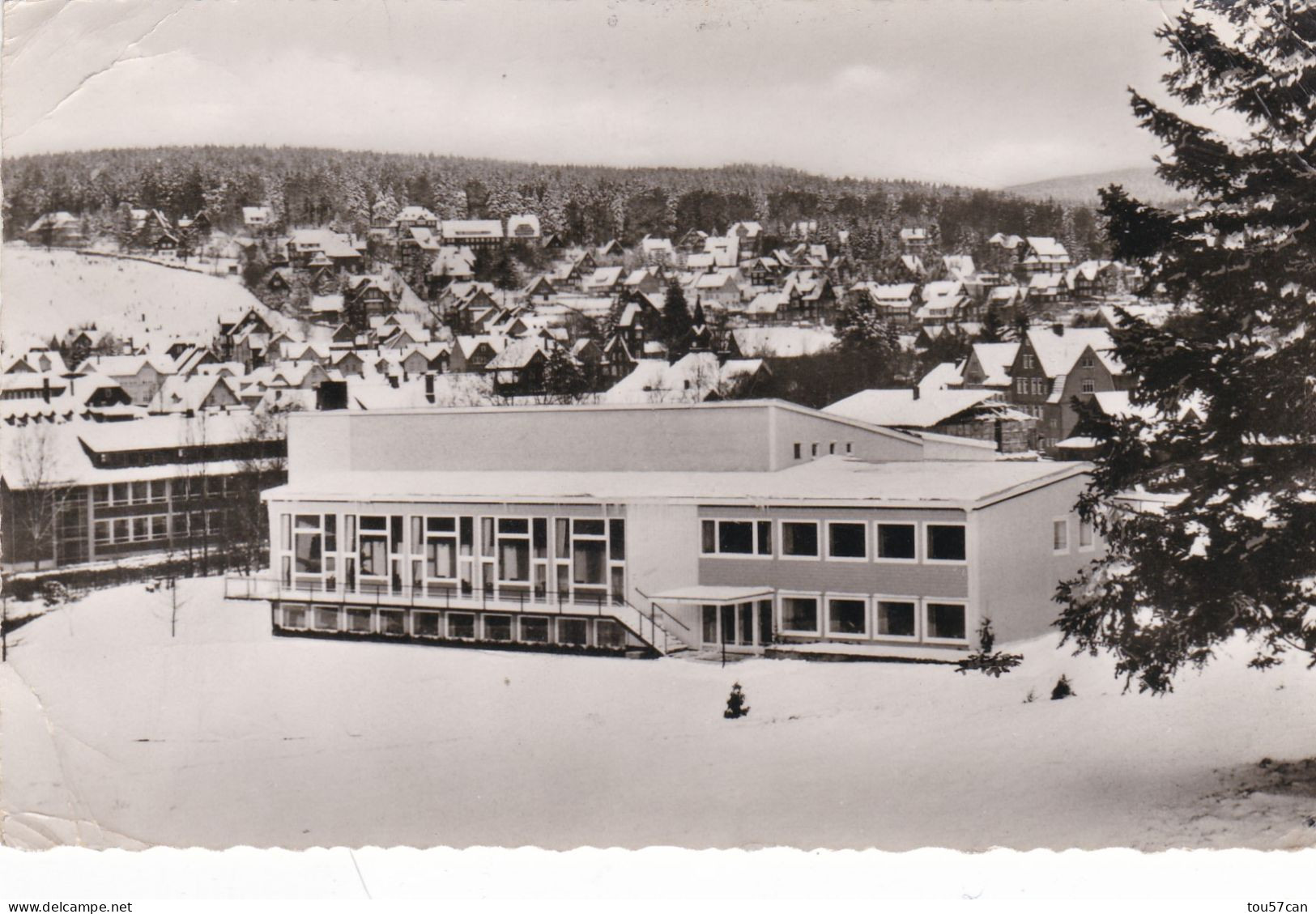 BRAUNLAGE  -  NIEDERSAXEN  -   DEUTSCHLAND   -   ANSICHTKARTE. - Braunlage