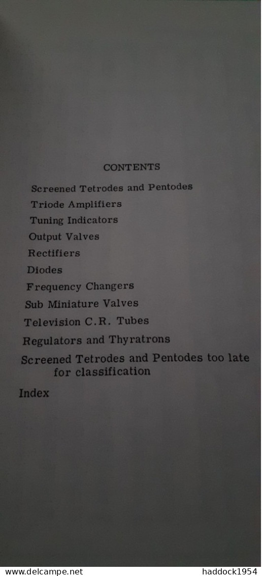 A comprehensive radio valve guide book 1 to 5 1934-1963 GEOFF ARNOLD 1994