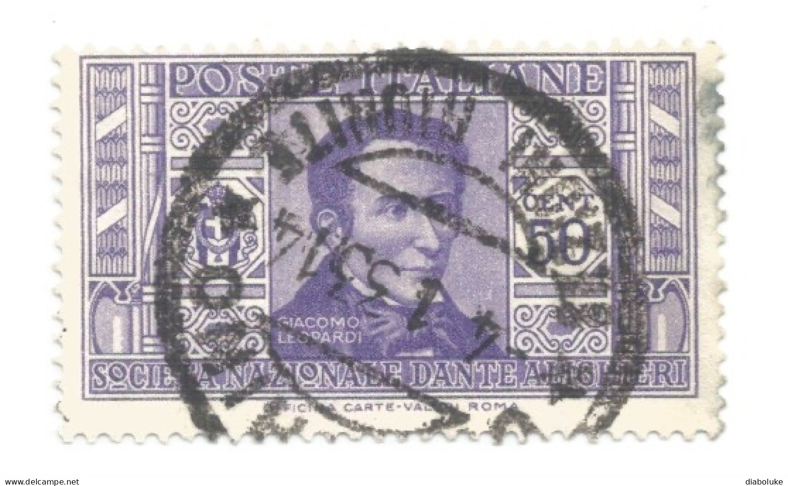 (REGNO D'ITALIA) 1932, PRO SOCIETÀ DANTE ALIGHIERI - Serietta di 11 francobolli usati, annulli da periziare
