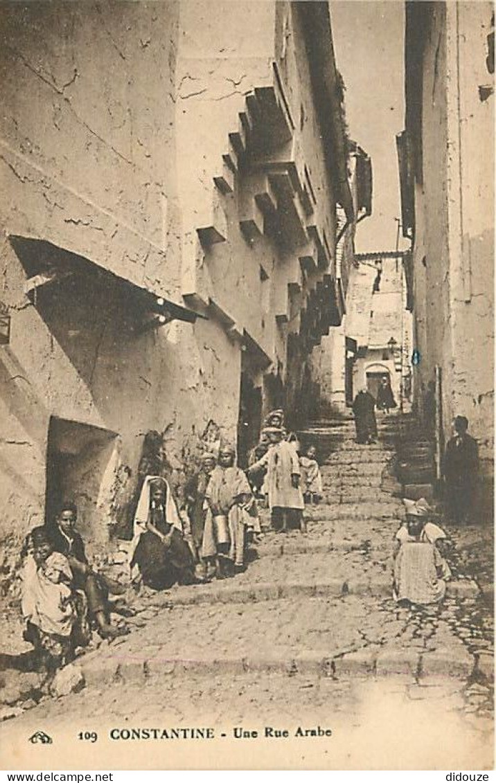 Algérie - Constantine - Une Rue Arabe - Animée - Carte Neuve - CPA - Voir Scans Recto-Verso - Constantine