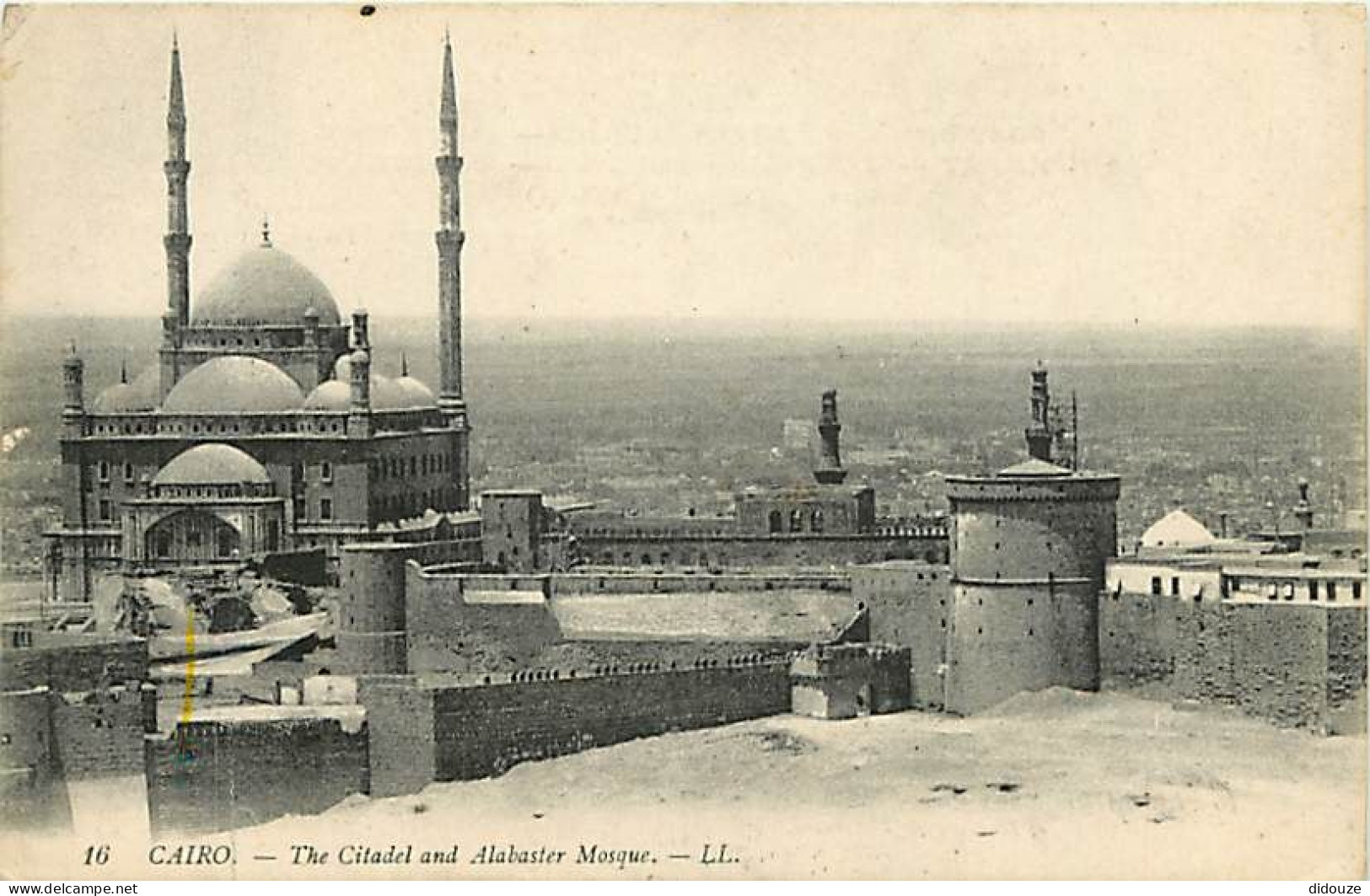Egypte - Le Caire - Cairo - La Citadelle Et La Mosquée D'Albâtre - The Citadel And Alabaster Mosque - CPA - Voir Scans R - Cairo