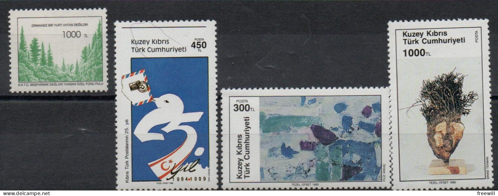 Chypre Turque - Turkish Cyprus Timbres Divers - Various Stamps -Verschillende Postzegels XXX 1989 - Ongebruikt