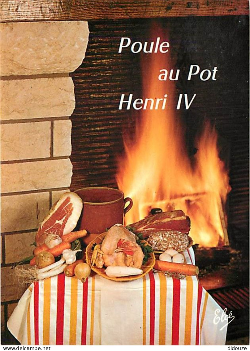 Recettes De Cuisine - Poule Au Pot Henri IV - Gastronomie - CPM - Voir Scans Recto-Verso - Recettes (cuisine)