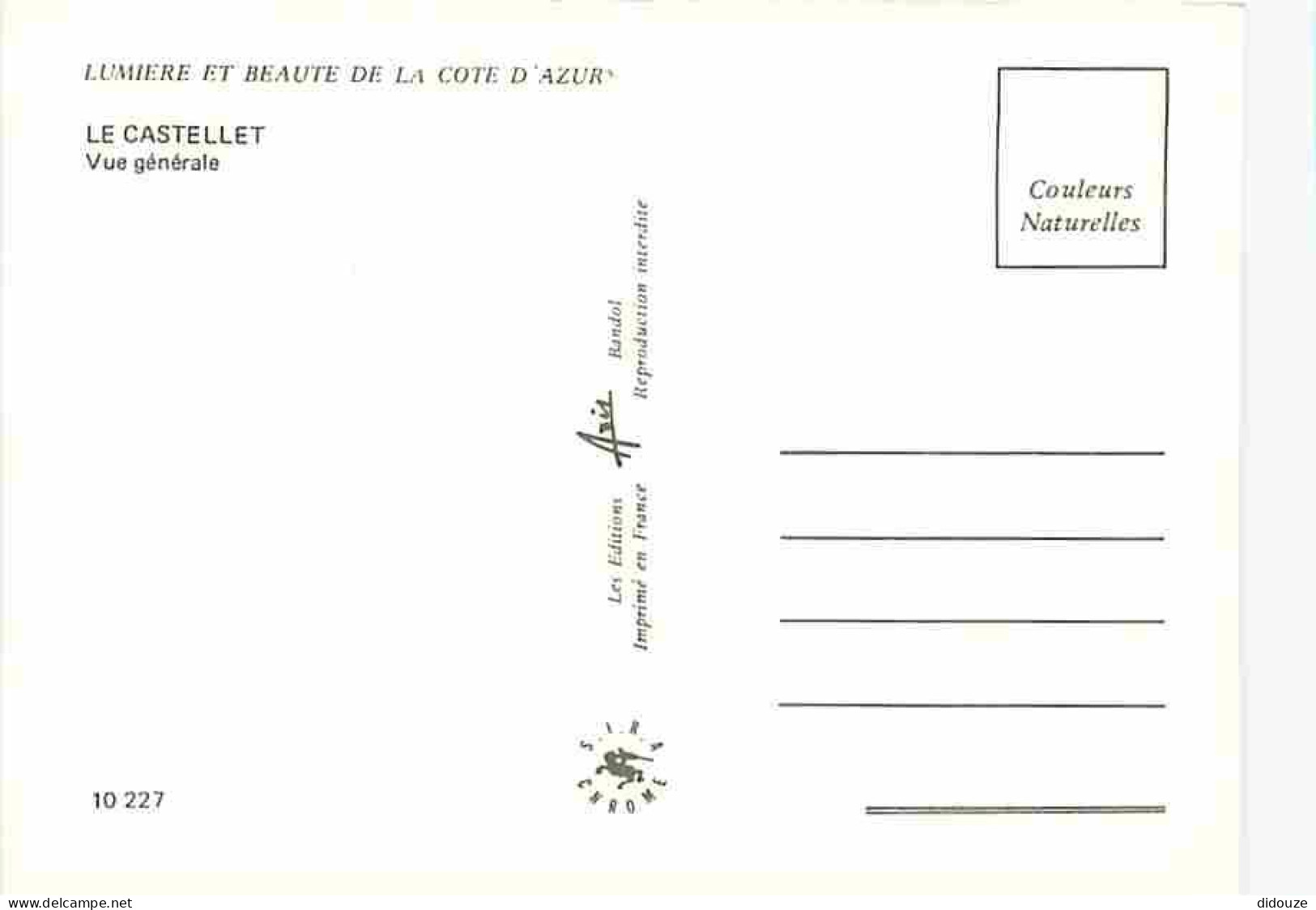 83 - Le Castellet - Carte Neuve - CPM - Voir Scans Recto-Verso - Le Castellet