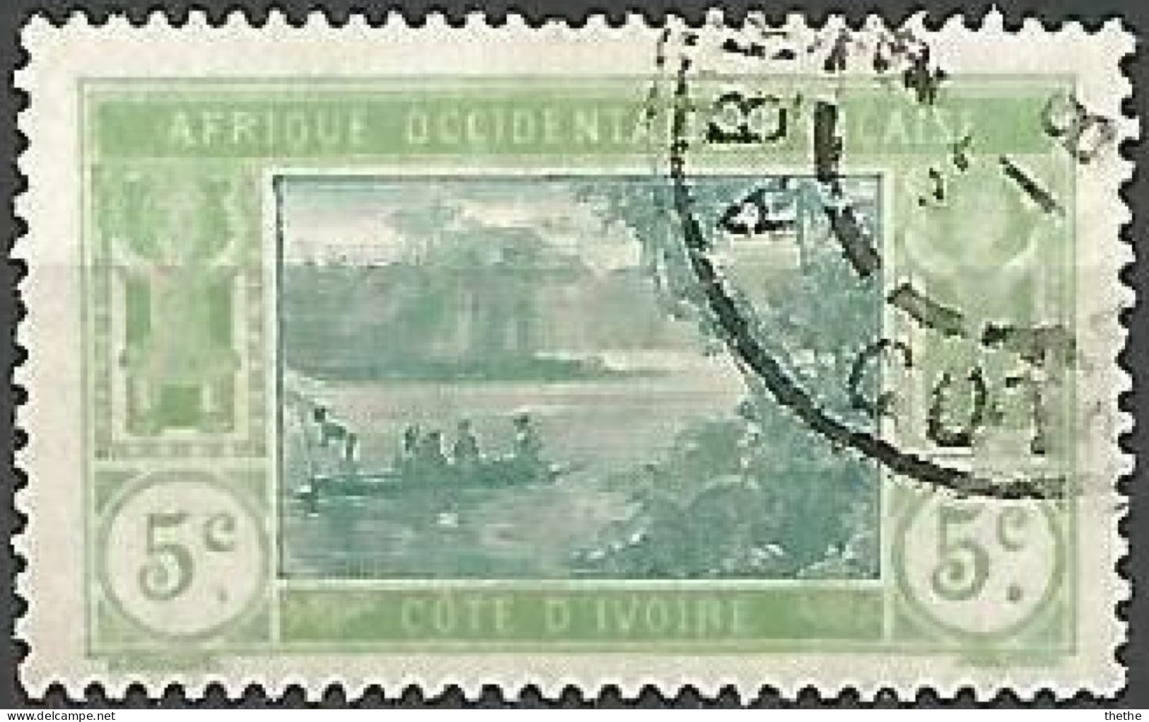 COTE D'IVOIRE - Ebrié Lagoon - Used Stamps