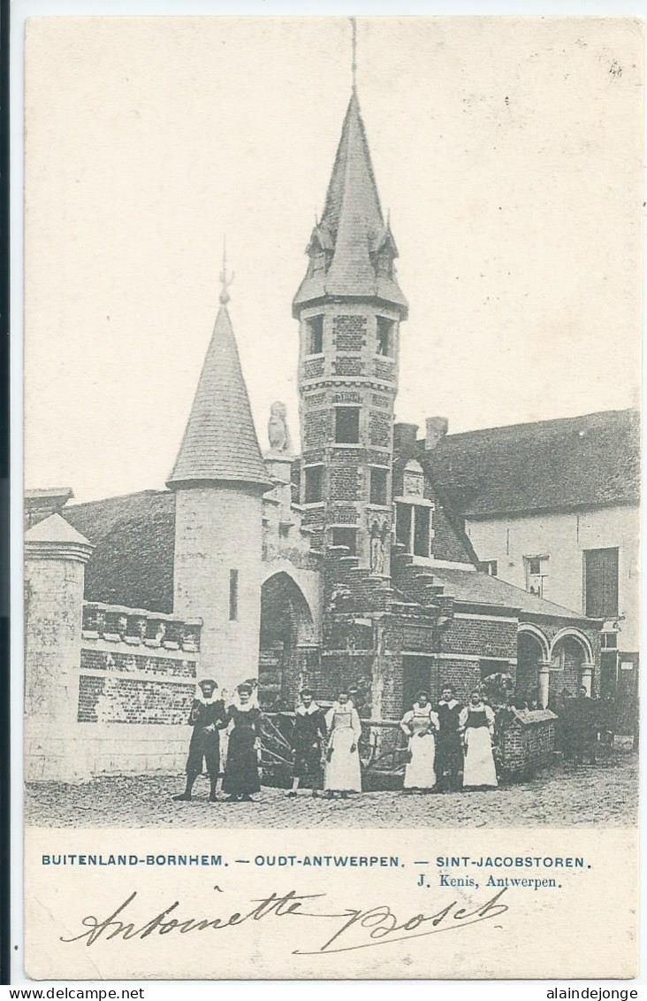 Bornem - Bornhem - Buitenland - Oudt Antwerpen - Sint Jacobstoren - 1905 - Bornem