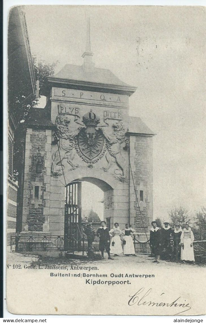 Bornem - Bornhem - Buitenland - Oudt Antwerpen - De Kipdorppoort - 1903 - Bornem