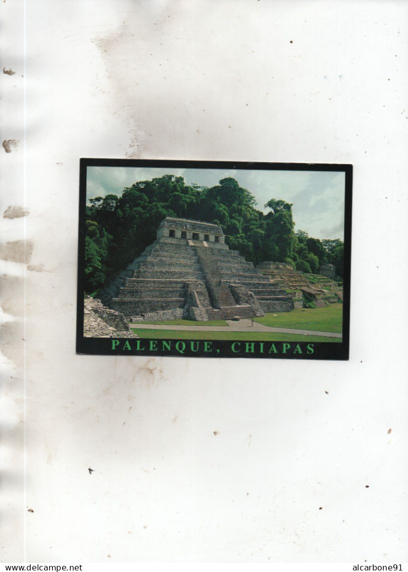 MEXIQUE - PALENQUE - Templo De Las Inscripciones - Mexique