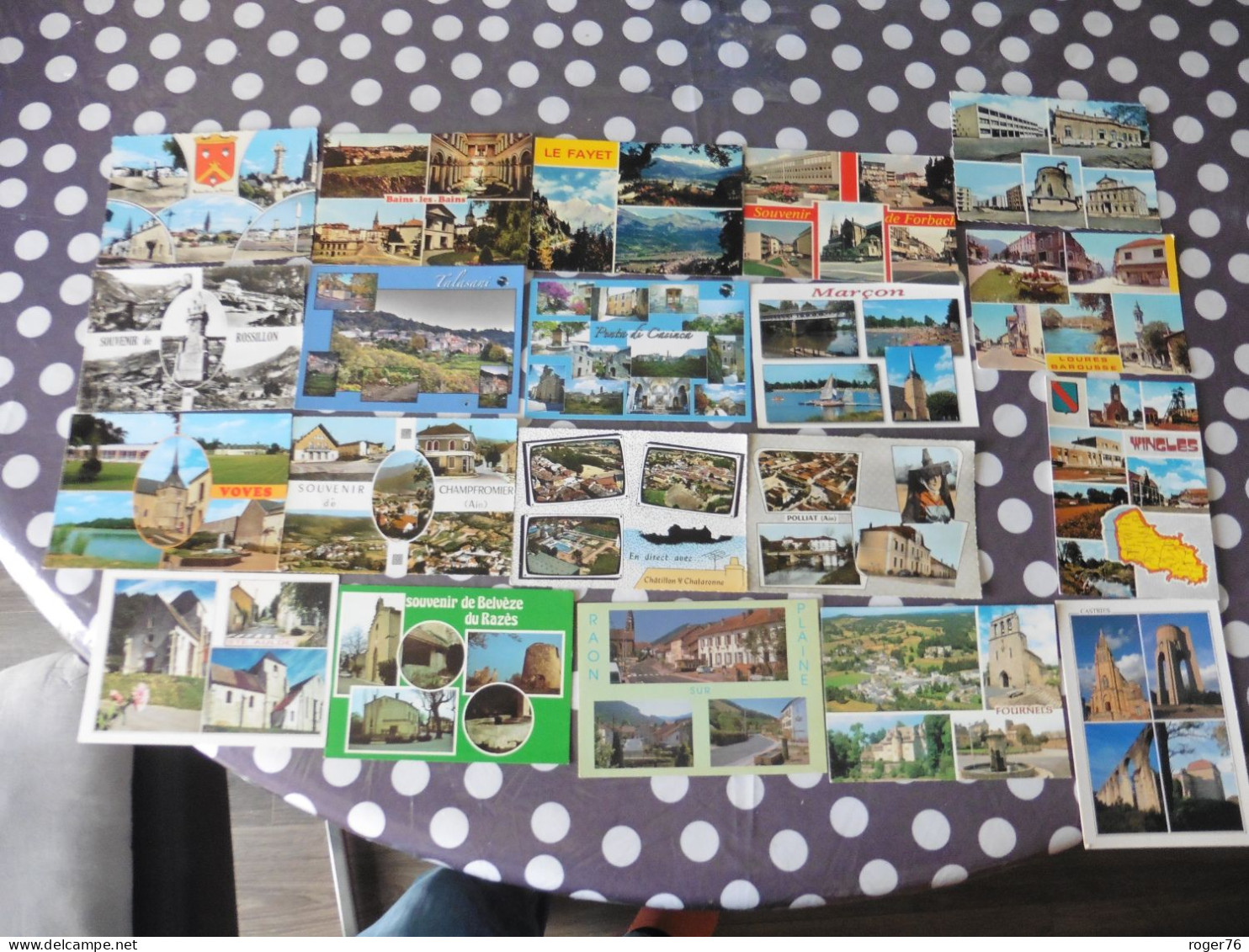 LOT  DE  223    CARTES MULTIVUES    CPM   CPSM    VILLAGES  DE  FRANCE - 100 - 499 Karten