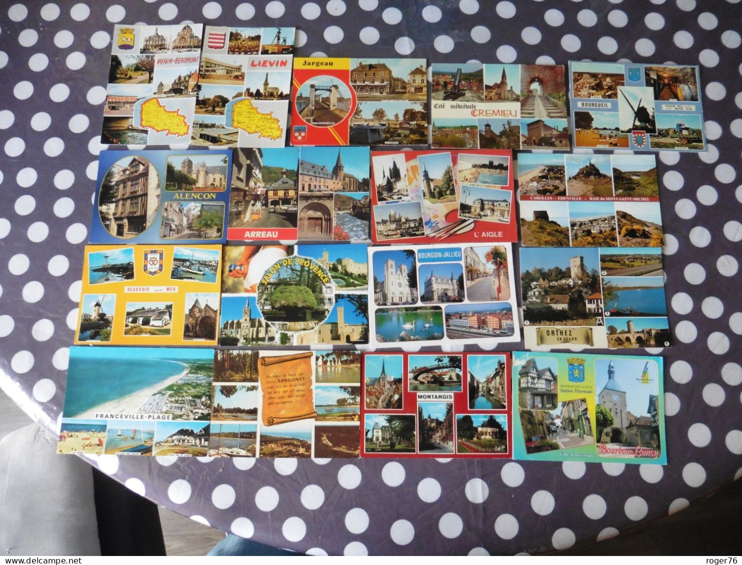 LOT  DE  223    CARTES MULTIVUES    CPM   CPSM    VILLAGES  DE  FRANCE - 100 - 499 Cartes