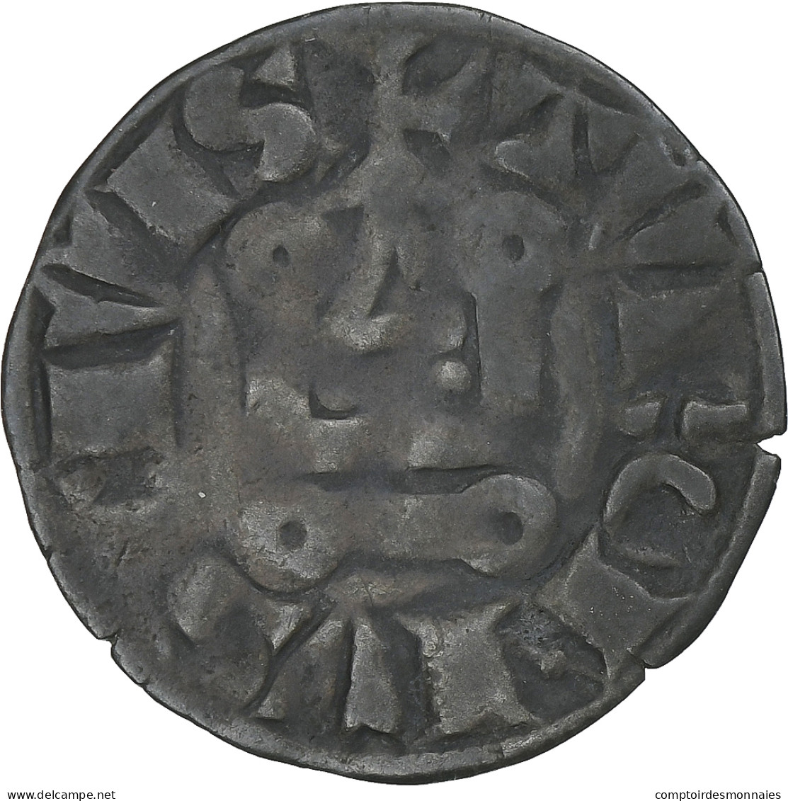 France, Louis IX, Denier Tournois, Billon, TTB, Duplessy:193 - 1226-1270 Lodewijk IX De Heilige