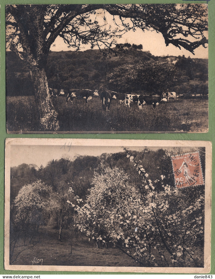 Bon lot de 107 CPA/CPSM FOLKLORIQUE NORMANDIE ET BORDS DE MANCHE - Coiffes, costumes, scènes de vie, habitat, fantaisies