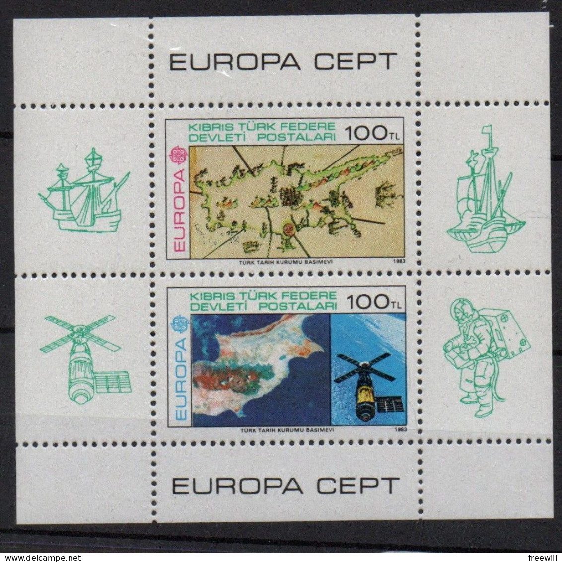 Chypre Turque - Turkish Cyprus Europa 1983 XXX - Nuevos