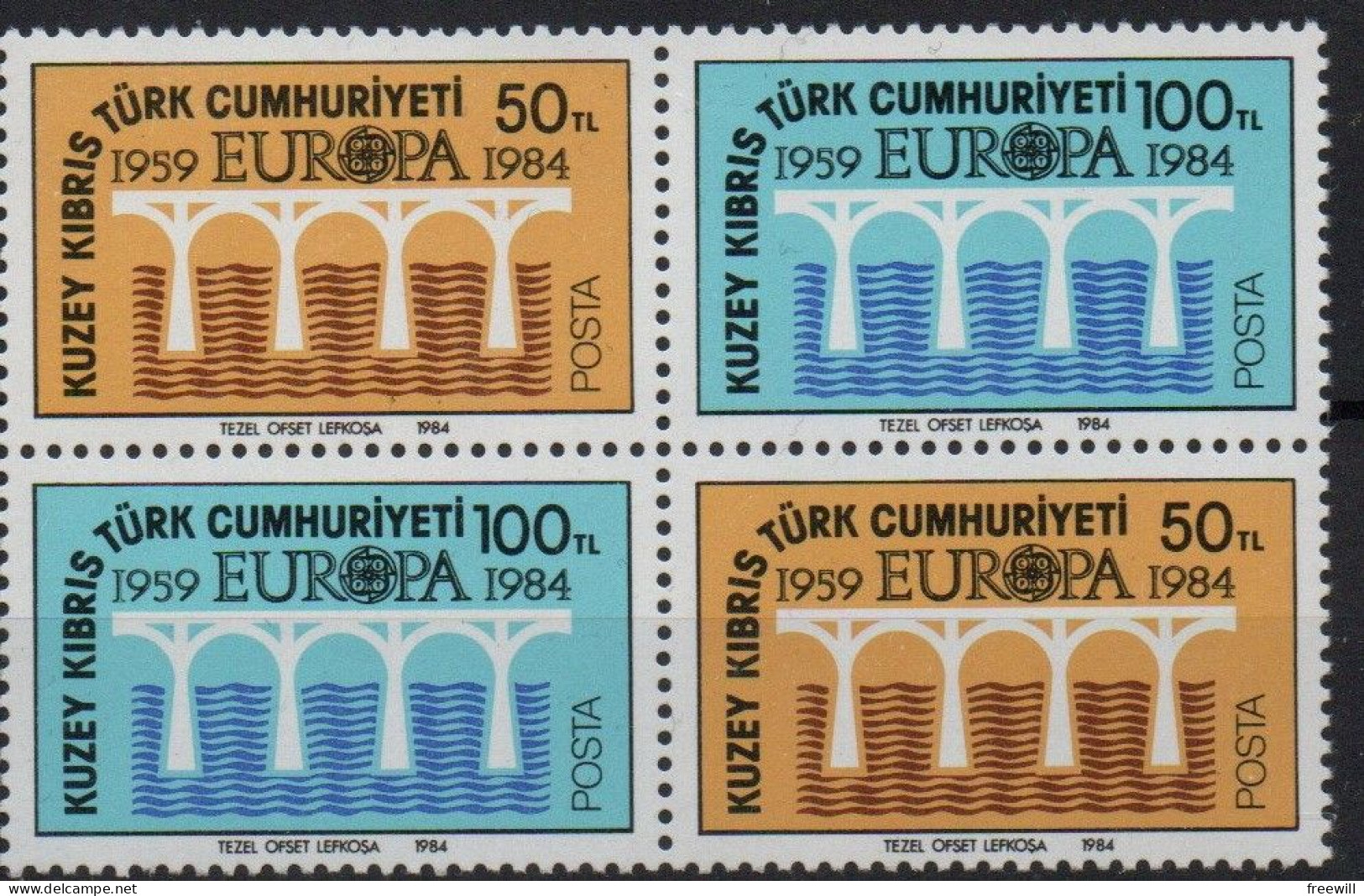 Europa 1984 XXX - Unused Stamps