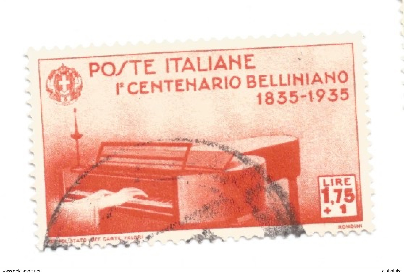 (REGNO D'ITALIA) 1932, MORTE DI VINCENZO BELLINI - Serie Di 6 Francobolli Usati, Annulli Da Periziare - Oblitérés