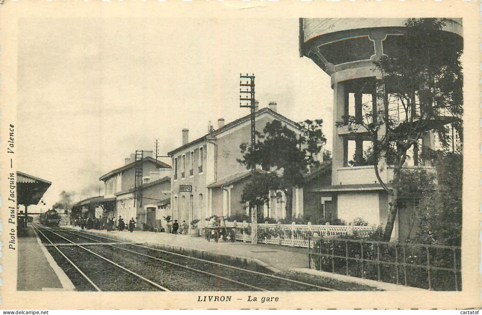 LIVRON . La Gare .  - Livron