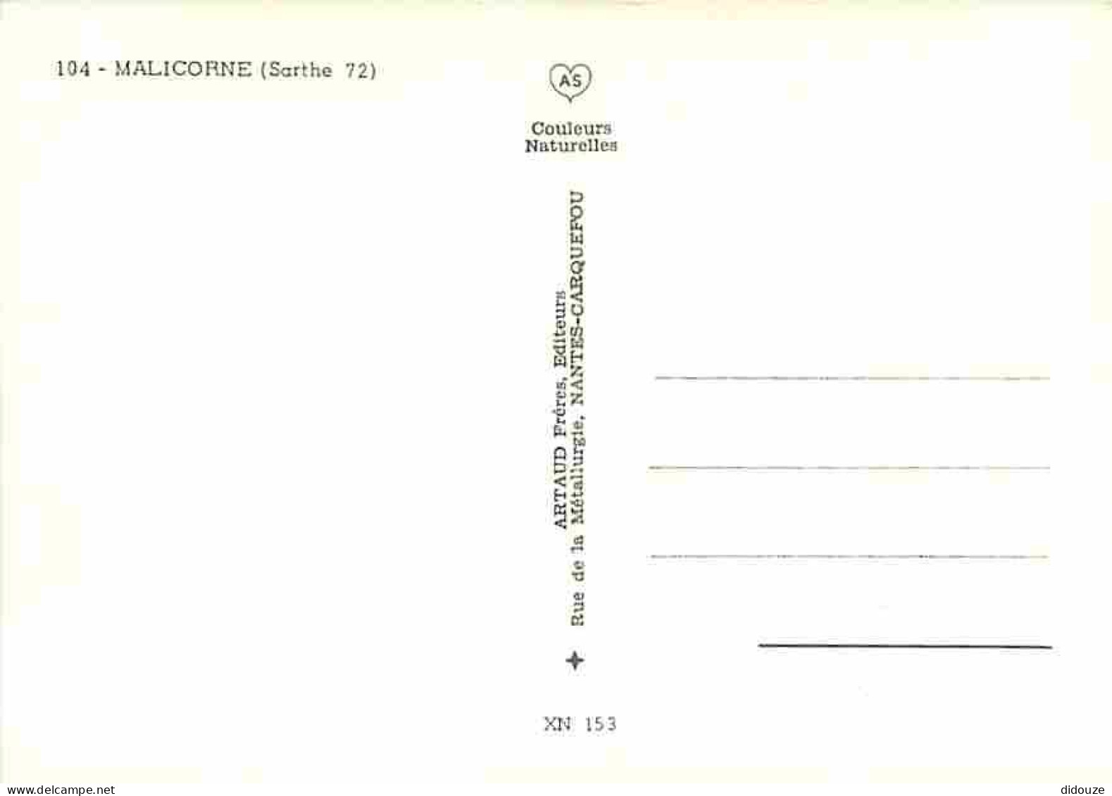 72 - Malicorne - Multivues - Blasons - Carte Neuve - CPM - Voir Scans Recto-Verso - Malicorne Sur Sarthe
