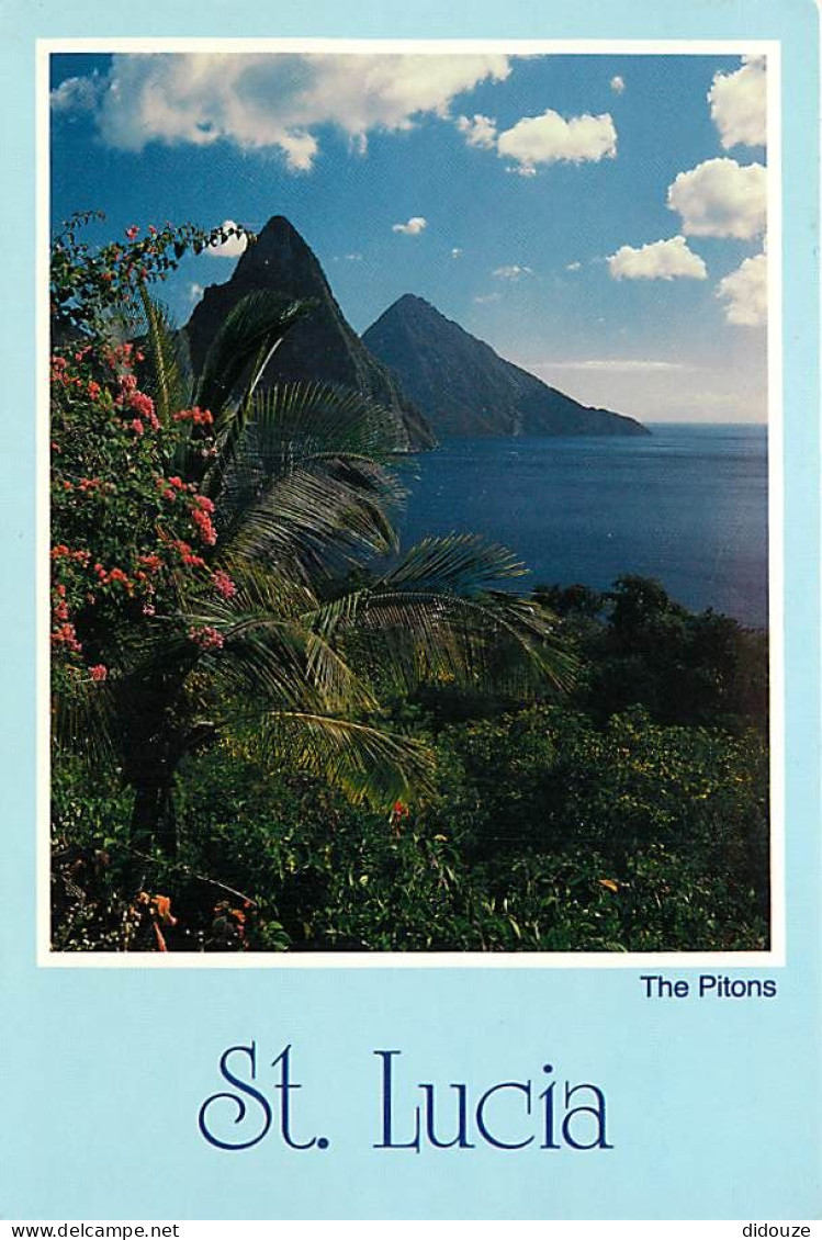 Antilles - Sainte Lucie - Saint Lucia - The Pitons - CPM - Voir Scans Recto-Verso - Saint Lucia