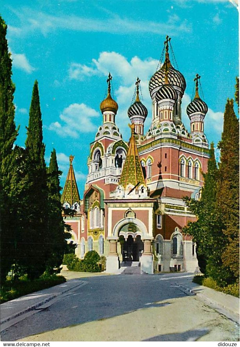 06 - Nice - La Cathédrale Orthodoxe Russe - CPM - Carte Neuve - Voir Scans Recto-Verso - Monuments, édifices