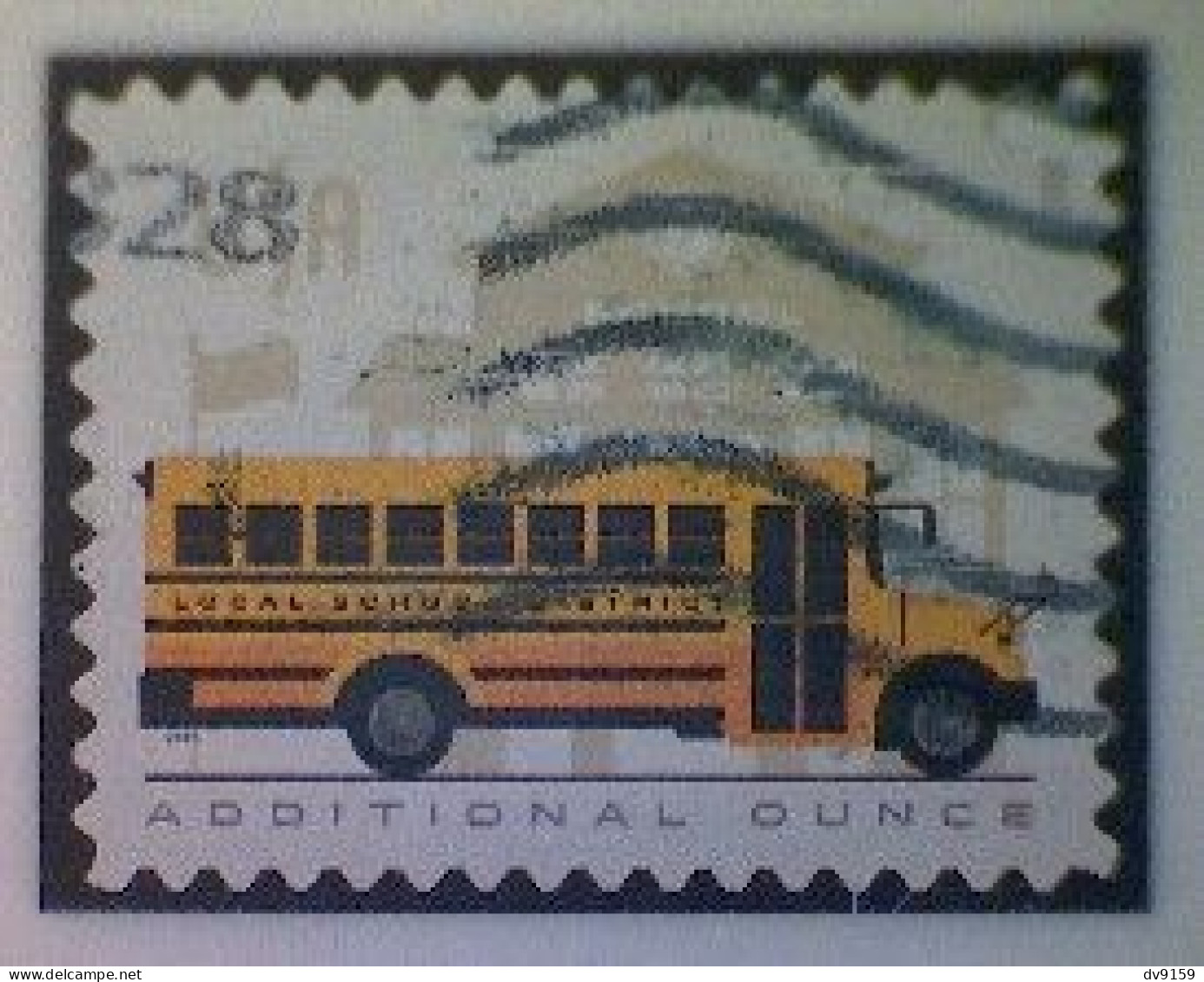 United States, Scott #5740, Used(o), 2023, School Bus (24¢), Multicolored - Usati