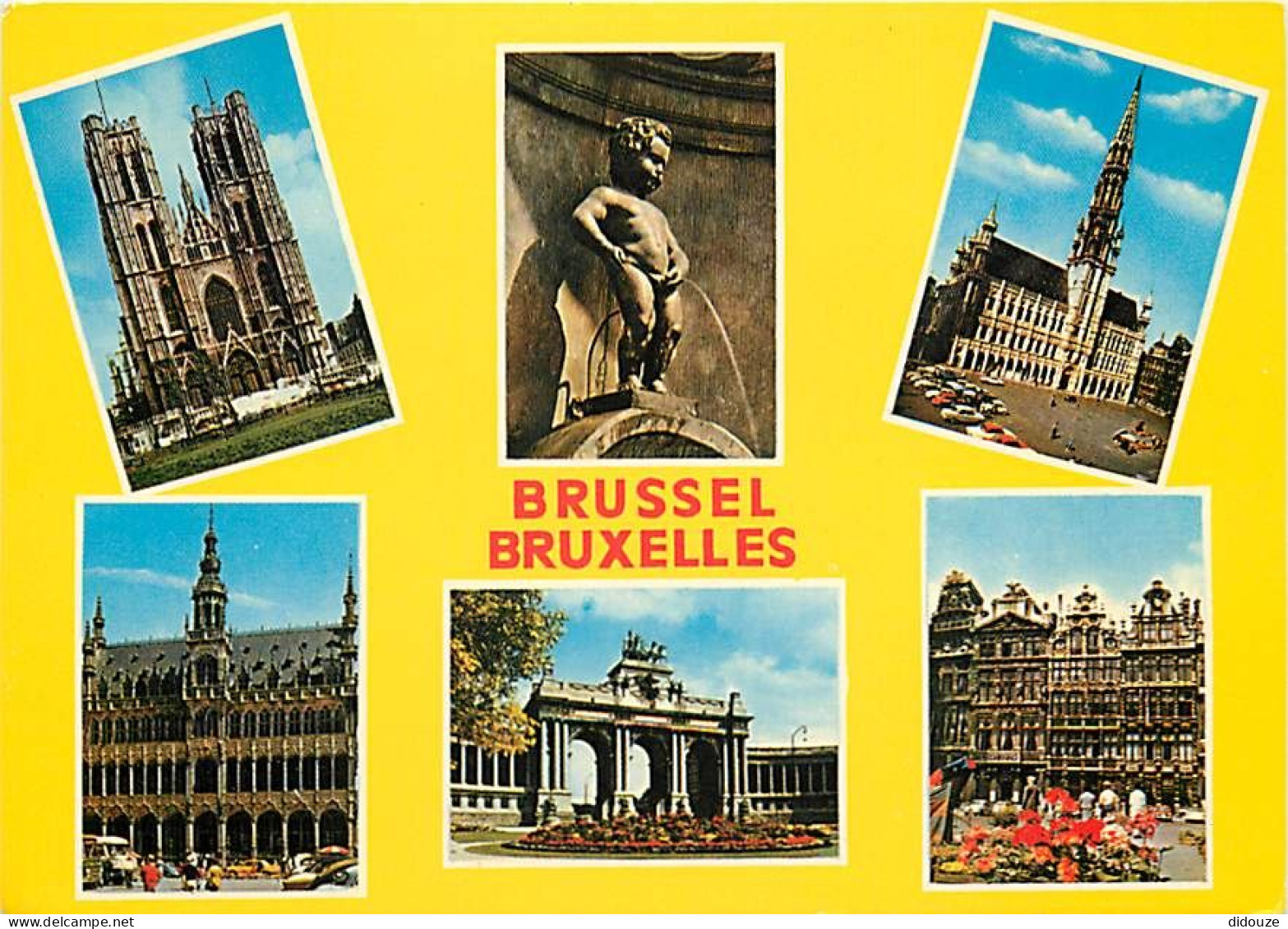 Belgique - Bruxelles - Brussel - Multivues - CPM - Voir Scans Recto-Verso - Cartas Panorámicas