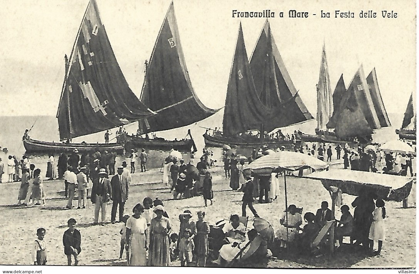 Abruzzo - Chieti - Francavilla A Mare - La Festa Delle Vele - V. 1923 - Chieti