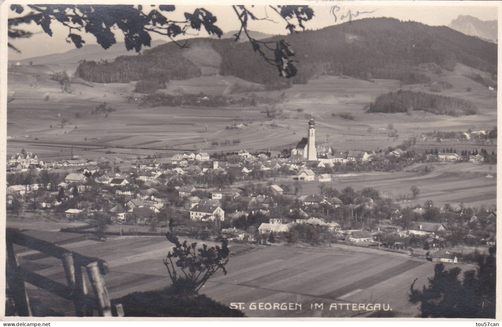 ST GEORGEN IM ALTERGAU  -  OBER - ÖSTERREICH  -  ANSICHTKARTE 1926. - Vöcklabruck