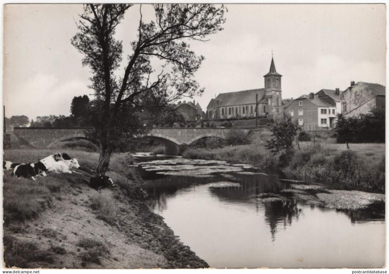 Tintigny - L'Eglise Et Le Pont Sur La Semois - Tintigny