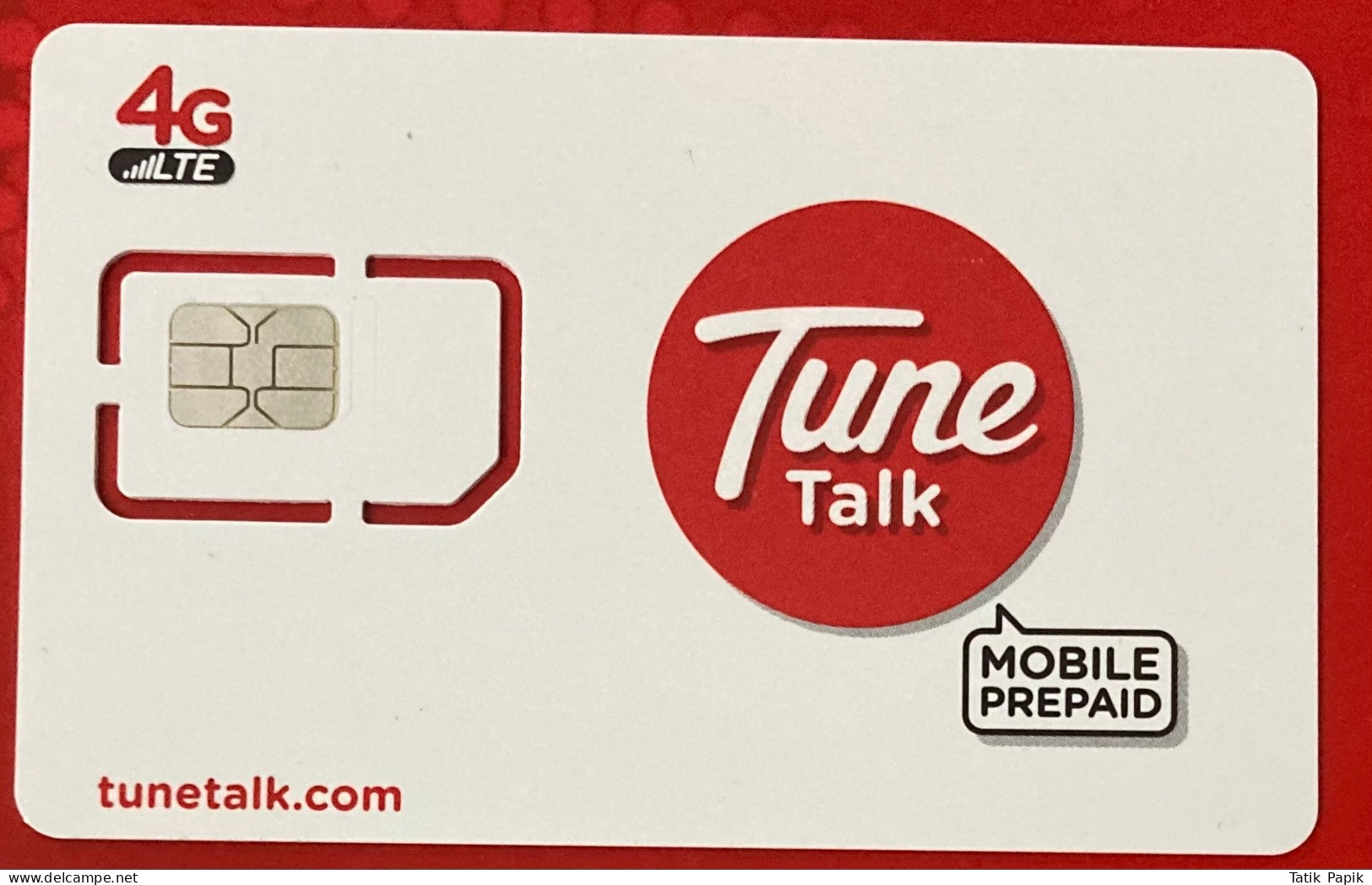 Malaise Malaysia GSM SIM Card Tune Talk Prepaid Card Standard Nano Mobile 2G 3G 4G 5G New QR Code - Malaysia