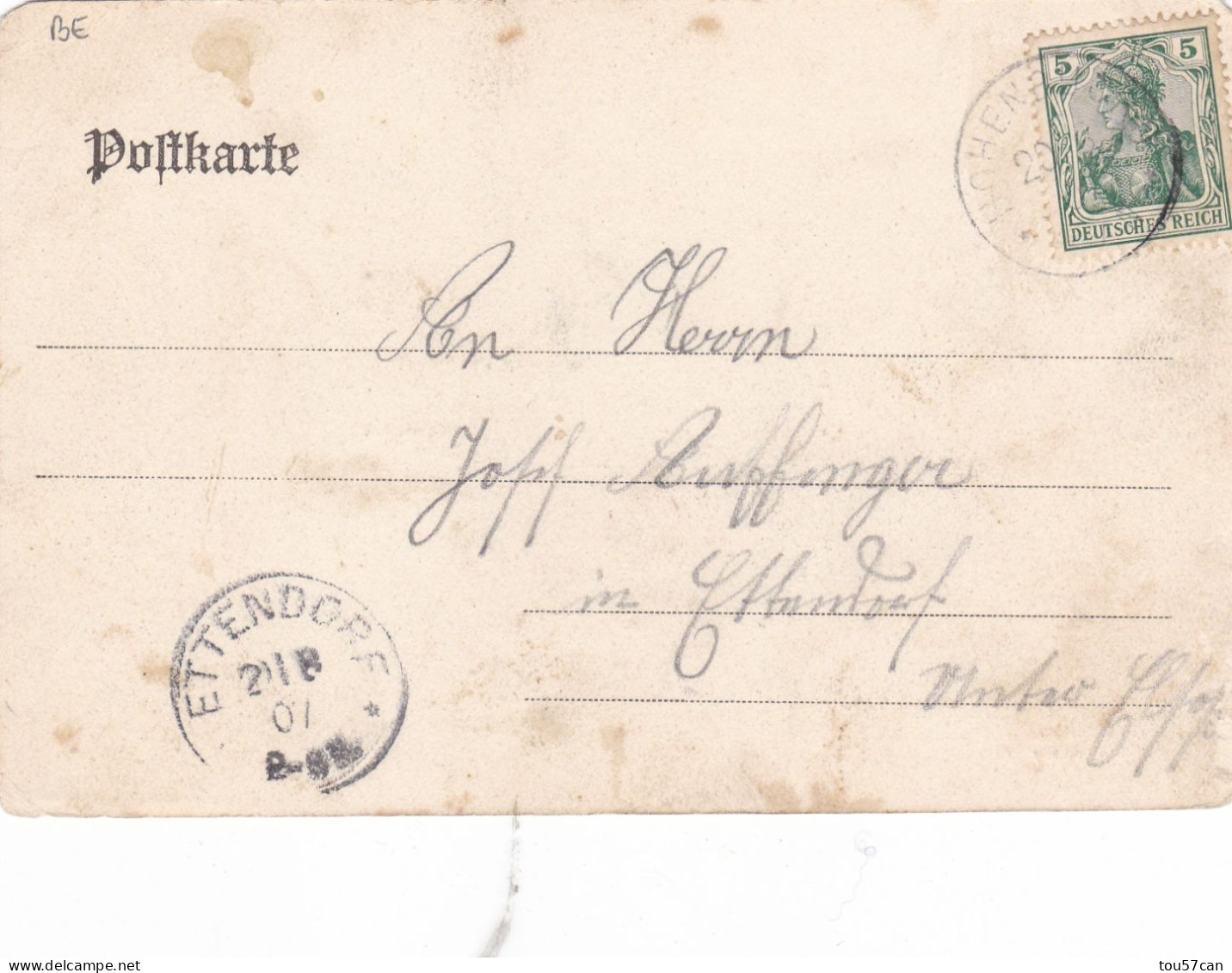 SCHWARZENBURG  -  BE  -  BERN  -  SCHWEIZ  -  BELEBTE MEHRBILSER ANSICHTKARTE  -  1907  -  GRÜSS AUS SCHWARZENBURG. - Schwarzenburg