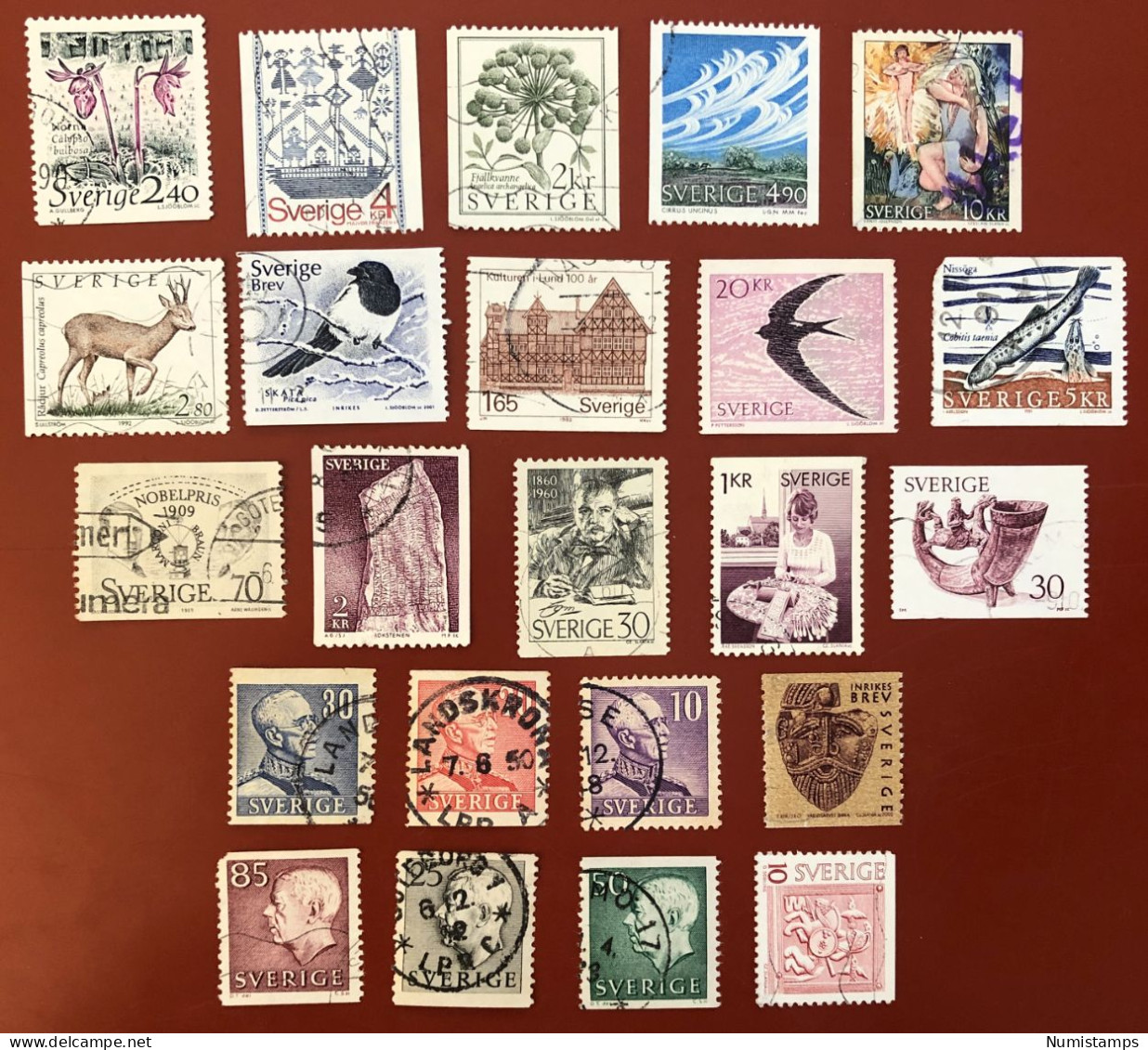 Sweden - Since 1939 - Used Stamps