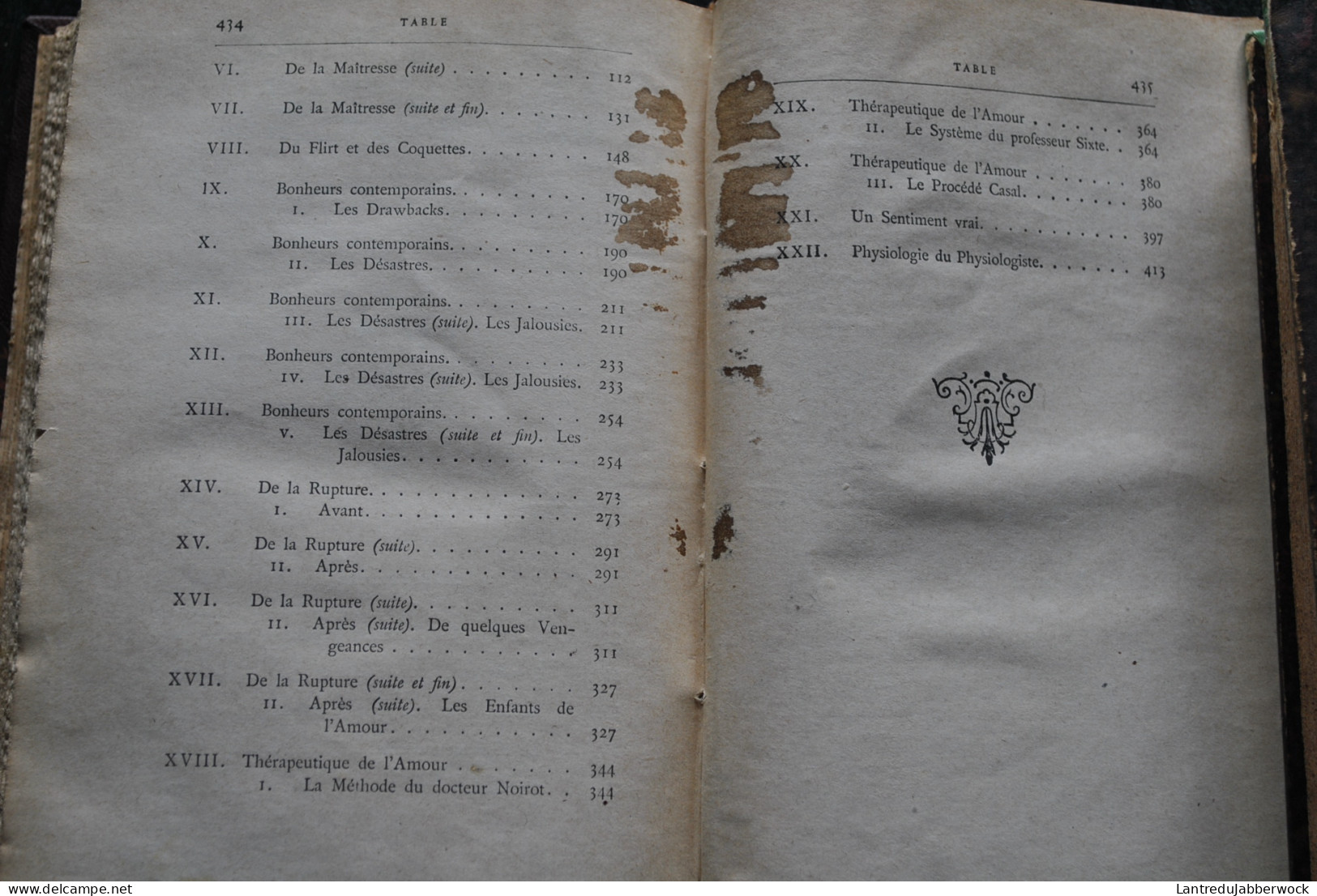 Paul BOURGET Physiologie De L'amour Moderne Fragments Posthumes De Claude LARCHER 1891 EO? Reliure Dos Et Coins En Cuir - 1801-1900