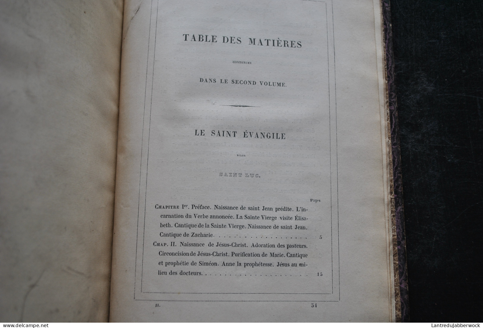 Les Saints Evangiles Abbé Dassange Vicaire général de Montpellier ill. Johannot Cavelier Brevière 2 Vol. CURMER 1836