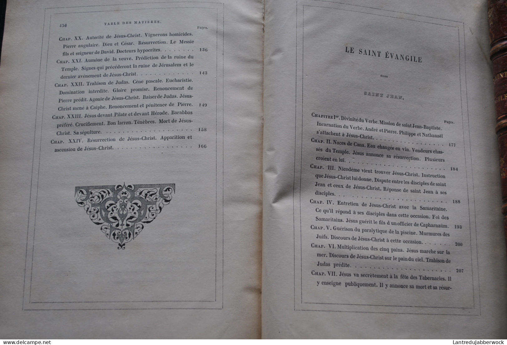 Les Saints Evangiles Abbé Dassange Vicaire général de Montpellier ill. Johannot Cavelier Brevière 2 Vol. CURMER 1836