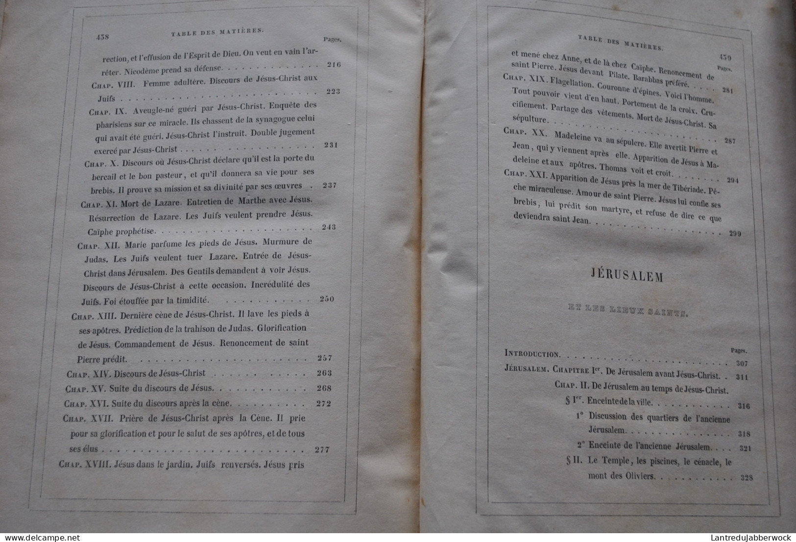 Les Saints Evangiles Abbé Dassange Vicaire général de Montpellier ill. Johannot Cavelier Brevière 2 Vol. CURMER 1836