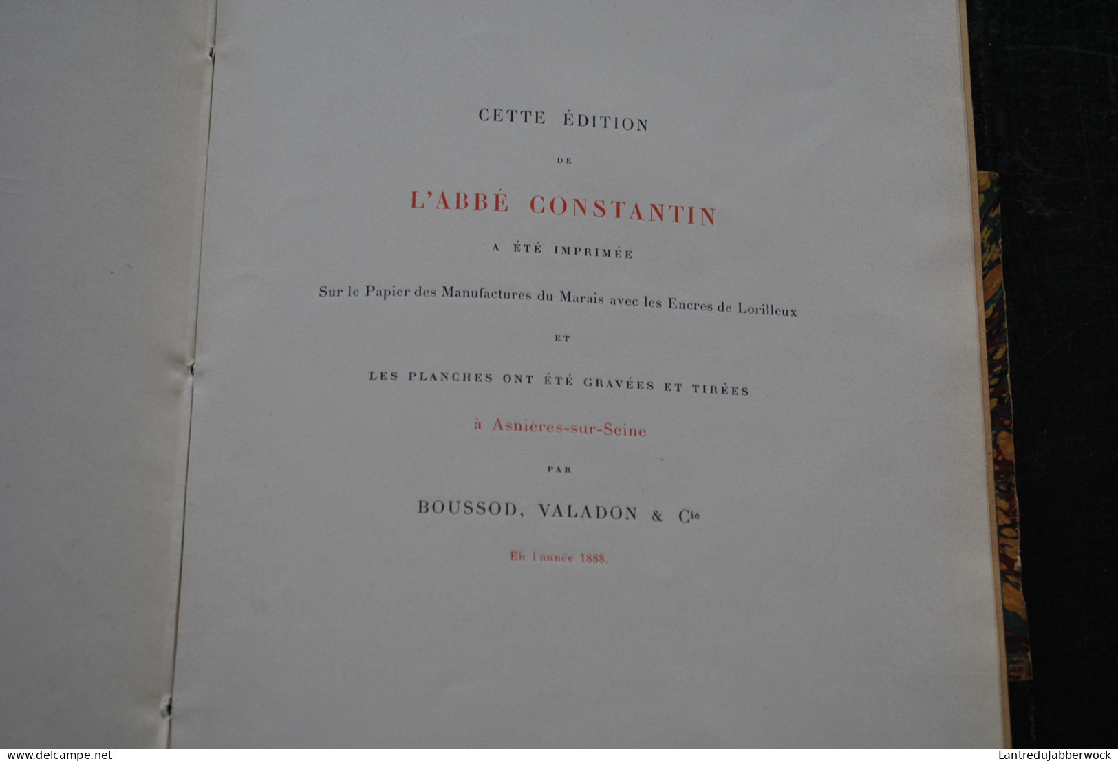 Ludovic HALEVY L'anné Constantin Illustré par Madeleine LEMAIRE Calmann Levy Boussod Valadon 1888 Reliure cuir